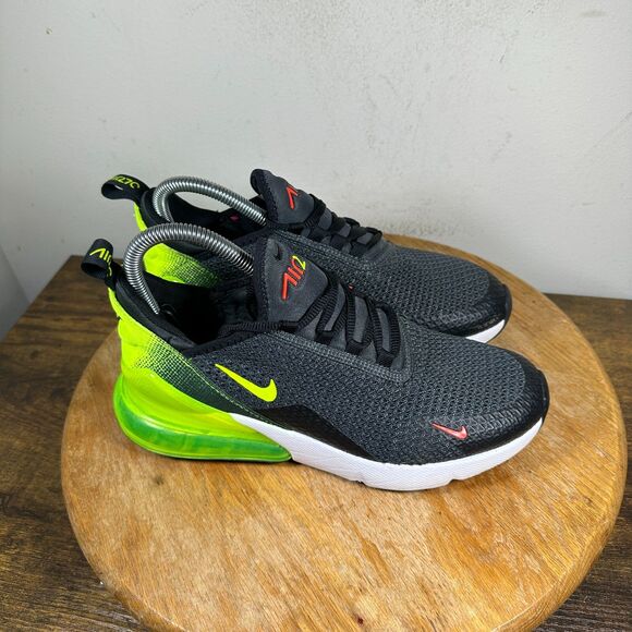Nike Air Max 270 Retro Future Black Volt Green Women's Size 7 Shoe AV5141-001 - Picture 1 of 9